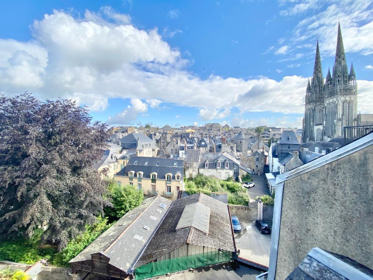 Le Nid Des Quais - Vue Panoramique Au Coeur De La Ville - Wifi - Entree Autonome Quimper Zewnętrze zdjęcie