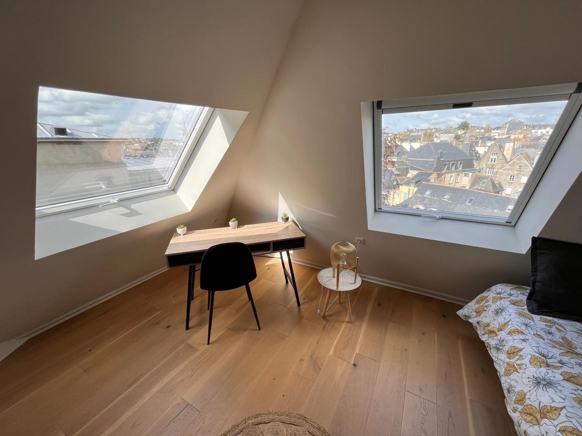 Le Nid Des Quais - Vue Panoramique Au Coeur De La Ville - Wifi - Entree Autonome Quimper Zewnętrze zdjęcie